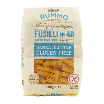 RUMMO GLUTEENITON FUSILLI PASTA NO 48 400 G