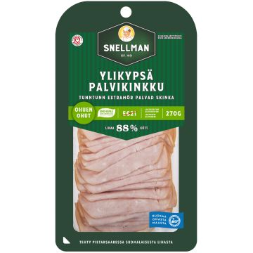 SNELLMAN OHUEN OHUT YLIKYPSÄ PALVIKINKKU 270 G