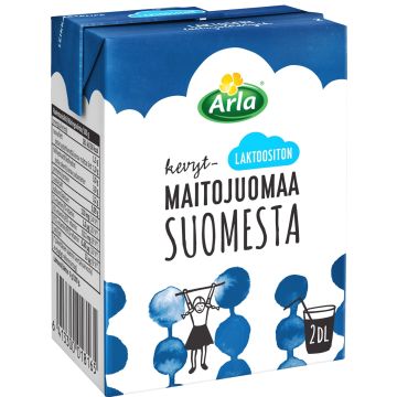 ARLA LAKTON KEVYTMAITOJUOMA SUOMI UHT 200 ML