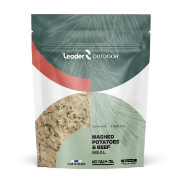 LEADER OUTDOOR POTATO PUREE BEEF 140 G