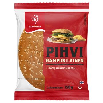 SAARIOINEN PIHVI HAMPURILAINEN 150 G