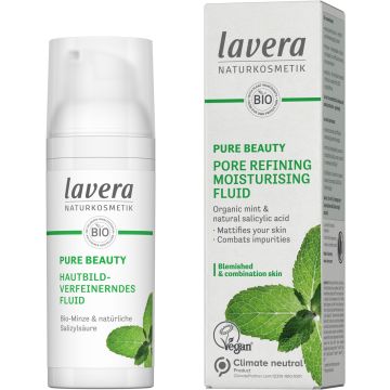 LAVERA PURE BEAUTY PORE REFINING MOISTURISING FLUID 50 ML