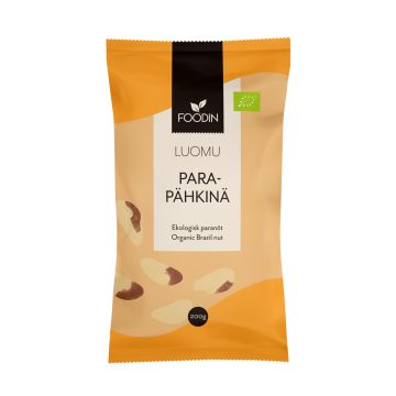 FOODIN PARAPÄHKINÄ, LUOMU, RAAKA 200 G