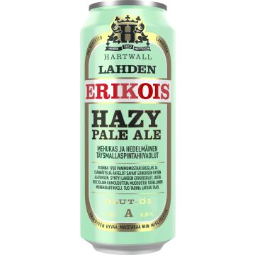 LAHDEN ERIKOIS HAZY PALE ALE 4,8% TLK 500 ML