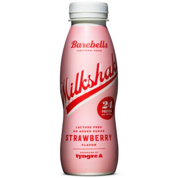 BAREBELLS MILKSHAKE STRAWBERRY 330 ML