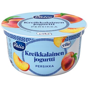 VALIO EILA KREIKKALAINEN JOGURTTI PERSIKKA LAKTON 150 G