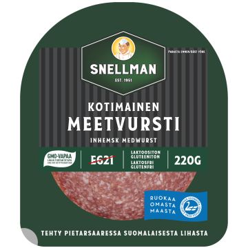 SNELLMAN KOTIMAINEN MEETVURSTI 220G 220 G