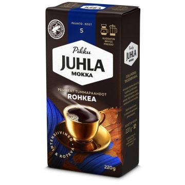 PAULIG JUHLA MOKKA ROHKEA KAHVI SJ 220 G