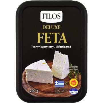 FILOS DELUXE FETAJUUSTO SUOLAVEDESSÄ 200 G