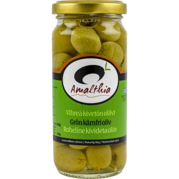 AMALTHIA OLIIVI VIHREÄ KIVETÖN 130 G