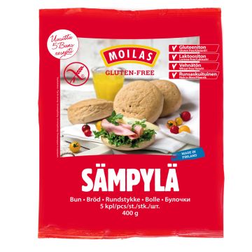 MOILAS SÄMPYLÄ 5KPL GTON 400 G