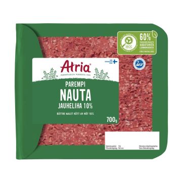 ATRIA PAREMPI NAUTA JAUHELIHA 10% 700 G