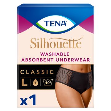 TENA SILHOUETTE INKOHOUSUT CLASSIC L