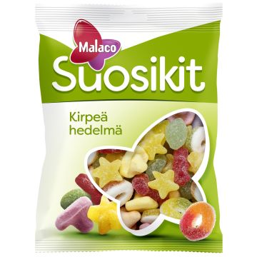 CLOETTA SUOSIKIT KIRPEÄ HEDELMÄ 220 G