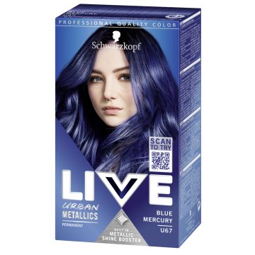 SCHWARZKOPF LIVE HIUSVÄRI U67 BLUE MERCURY