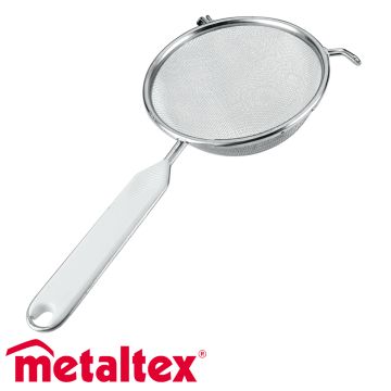 METALTEX SIIVILÄ MUOVIKAHVALLA 14CM RST ALUMIINI