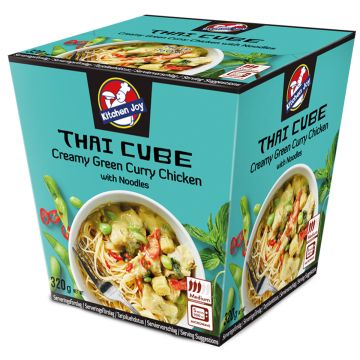 KITCHEN JOY THAI-CUBE CREAMY GREEN CURRYKANA-NUUDELI 320 G