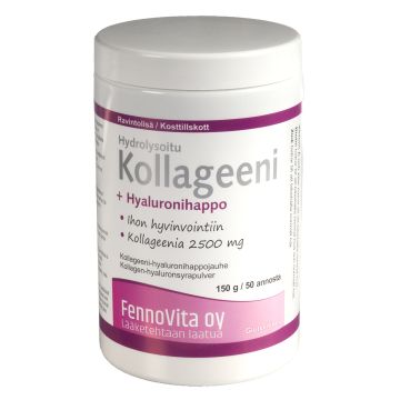 FENNOVITA KOLLAGEENI PLUS JAUHE 150 G