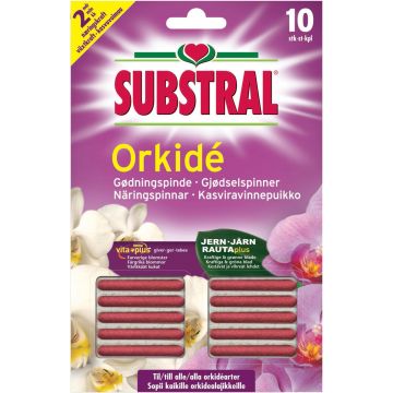 SUBSTRAL ORKIDÉ KASVIRAVINNEPUIKKO 10KPL