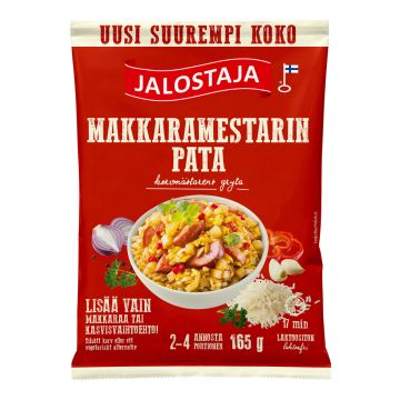 JALOSTAJA MAKKARAMESTARIN PATA 165 G