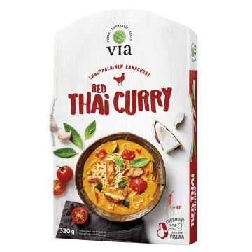 HK VIA RED THAI CURRY 320 G