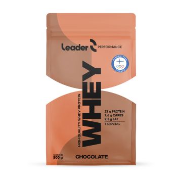 LEADER PERFORMANCE WHEY PROTEIN CHOCOLATE 500 G