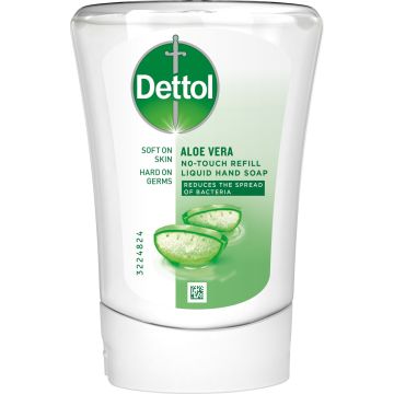 DETTOL NESTESAIPPUA NO TOUCH TÄYTTÖ ALOE VERA 250 ML