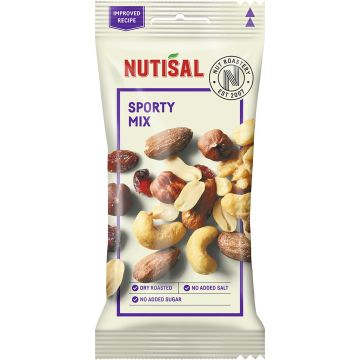 NUTISAL SPORTY MIX PÄHKINÄSEKOITUS 60 G