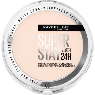 MAYBELLINE SUPERSTAY 24H HYBRID POWDER 03 MEIKKIPUUTERI