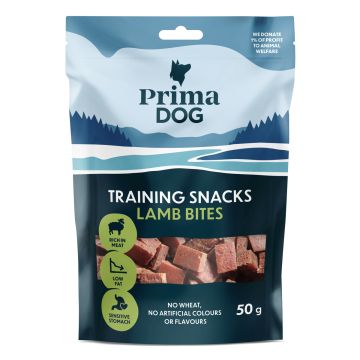 PRIMADOG TRAINING SNACKS LAMMASPALA 50 G