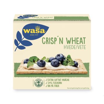 WASA CRISP N WHEAT KUIVALEIPÄ 110 G