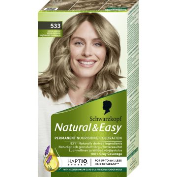 SCHWARZKOPF NATURAL&EASY HIUSVÄRI 533 POHJOISMAINEN TUHKANVAALE