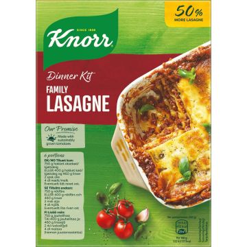 KNORR DINNER KIT FAMILY LASAGNE 350 G