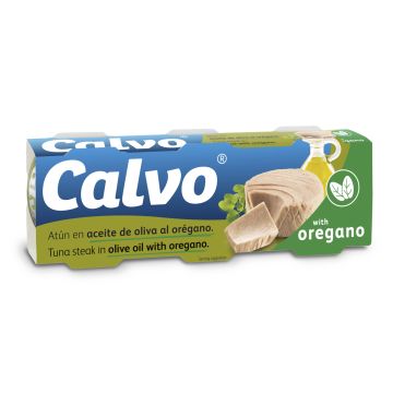 CALVO TONNIKALA OREGANOLLA MAUSTETTU 3-PACK 240 G