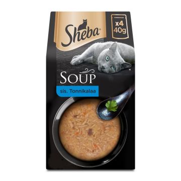 SHEBA ANNOSP. SOUP 4*40G TONNIKALA 160 G