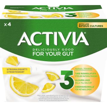 DANONE ACTIVIA SITRUUNA 4*125G 500 G