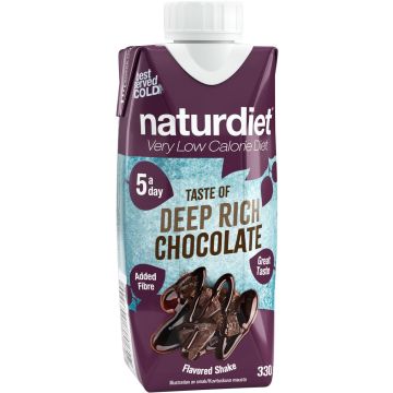 NATURDIET SHAKE SUKLAA 330 ML