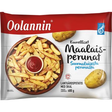 OOLANNIN KUORELLISET MAALAISPERUNAT 600 G