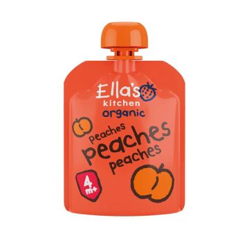 ELLA S PEACHES 4KK PERSIKKASOSE LUOMU 70 G