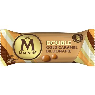 MAGNUM DOUBLE GOLD CARAMEL BILLIONAIRE 71 G