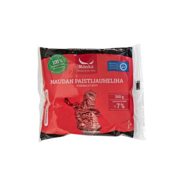 RÖNKÄ NAUDAN PAISTIJAUHELIHA <7% 300 G