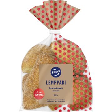 FAZER LEMPPARI KAURASÄMPYLÄ 6KPL 300 G