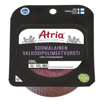 ATRIA SUOMALAINEN VALKOSIPULIMEETVURSTI 200 G