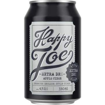 HAPPY JOE 4,5% EXTRA DRY APPLE TLK 330 ML