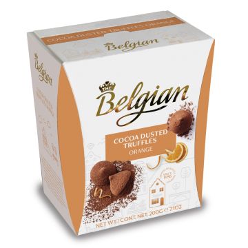 BELGIAN TRYFFELI ORANGE 200 G