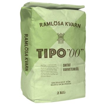 RAMLÖSA KVARN TIPO00 KEVÄTVEHNÄJAUHO 2 KG