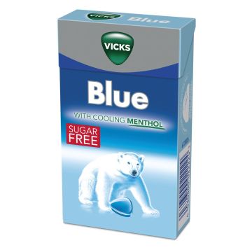 VICKS BLUE SOKERITON KURKKUPASTILLI 40 G