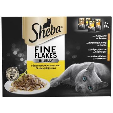 SHEBA ANNOSP. DELICACIES SIIPIKARJALAJITELMA 8*85G 680 G