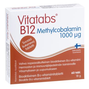 VITATABS B12 METHYLCOBALAMIN 60 KPL