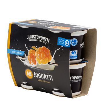 JUUSTOPORTTI AB-JOGURTTI LAKKA LAKTON 4*120G 480 G